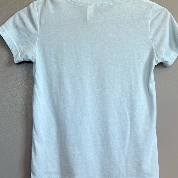 🤍5 for 20$ Bella Canvas Disney Baby Blue Short Sleeve Tee Size Kids Small 6-8 - Picture 2 of 7